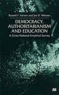 Cover: Democracy, Authoritarianism and Education - Palgrave Macmillan