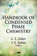 Cover: Handbook of Condensed Phase Chemistry - Nova Science Publishers Inc