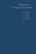 Cover: Chemistry of The Environment - Academic Press