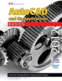 Abbildung von: AutoCAD and Its Applications Basics 2012 - Goodheart-Wilcox Publisher