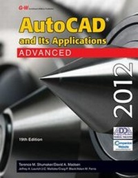 Enlarge image Cover: AutoCAD and Its Applications Advanced 2012 - Goodheart-Wilcox Publisher