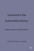 Cover: Teamwork in the Automobile Industry - Palgrave Macmillan