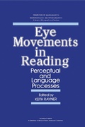 Cover: Eye Movements in Reading - Academic Press
