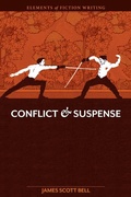 Cover: Elements of Fiction Writing - Conflict and Suspense - Writer's Digest Books