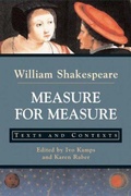 Cover: Measure for Measure - Bedford/Saint Martin's