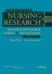 Abbildung von: Resource Manual for Nursing Research - Lippincott Williams and Wilkins