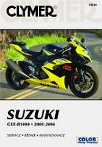 Abbildung von: Suzuki GSX-R1000 Series Motorcycle (2005-2006) Service Repair Manual - Clymer Publications
