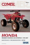 Cover: Clymer Honda TRX400EX Fourtrax and Sportrax 1999-2007 - Clymer Publications