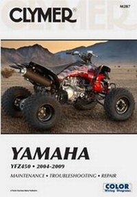 Abbildung von: Clymer Yamaha YFZ450 2004-2009 - Clymer Publications