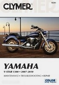 Abbildung von: Yamaha V-Star 1300 Series Motorcycle (2007-2010) Service Repair Manual - Clymer Publications