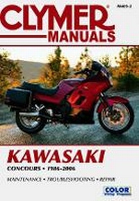 Abbildung von: Kawasaki ZG1000 Concours Motorcycle (1986-2006) Service Repair Manual - Clymer Publications