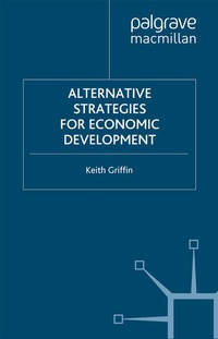 Enlarge image Cover: Alternative Strategies for Economic Development - Palgrave Macmillan