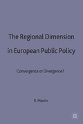 Cover: The Regional Dimension in European Public Policy - Palgrave Macmillan
