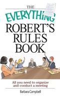 Cover: The Everything Robert's Rules Book - Everything