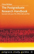 Cover: The Postgraduate Research Handbook - Palgrave Macmillan