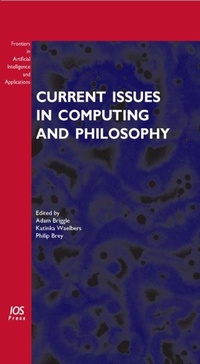 Enlarge image Cover: Current Issues in Computing and Philosophy - IOS Press,US