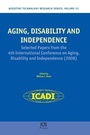 Cover: Aging, Disability and Independence - IOS Press,US