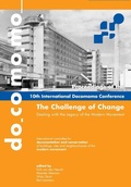 Cover: The Challenge of Change: Dealing with the Legacy of the Modern Movement - IOS Press,US