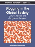 Cover: Blogging in the Global Society - IGI Global
