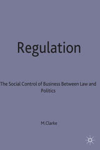 Enlarge image Cover: Regulation - Palgrave Macmillan