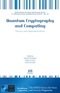 Enlarge image Cover: Quantum Cryptography and Computing - IOS Press,US