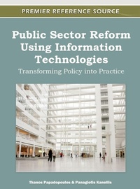 Enlarge image Cover: Public Sector Reform Using Information Technologies - IGI Global
