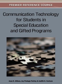 Enlarge image Cover: Communication Technology for Students in Special Education and Gifted Programs - IGI Global