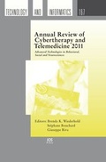 Cover: Annual Review of Cybertherapy and Telemedicine 2011 - IOS Press,US