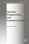 Cover: Dynamic Programming and Inventory Control - IOS Press,US