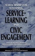 Cover: Scholarship for Sustaining Service-Learning and Civic Engagement - Information Age Publishing