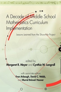 Enlarge image Cover: A Decade of Middle School Mathematics Curriculum Implementation - Information Age Publishing