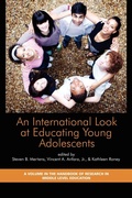 Cover: An International Look at Educating Young Adolescents - Information Age Publishing