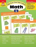 Cover: Take It to Your Seat: Math Centers, Grade 6 Teacher Resource - Evan-Moor Educational Publishers