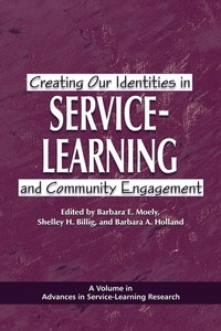 Enlarge image Cover: Creating Our Identities in Service-Learning and Community Engagement - Information Age Publishing
