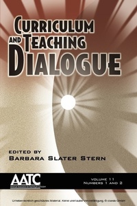 Enlarge image Cover: Curriculum and Teaching Dialogue - Information Age Publishing