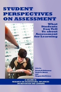 Enlarge image Cover: Student Perspectives on Assessment - Information Age Publishing
