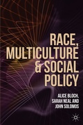 Cover: Race, Multiculture and Social Policy - Red Globe Press