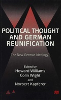 Cover: Political Thought and German Reunification - Palgrave Macmillan