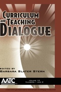 Cover: Curriculum and Teaching Dialogue - Information Age Publishing