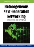 Cover: Handbook of Research on Heterogeneous Next Generation Networking - Information Science Reference