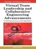 Cover: Virtual Team Leadership and Collaborative Engineering Advancements - Information Science Reference