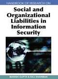 Cover: Handbook of Research on Social and Organizational Liabilities in Information Security - Information Science Reference