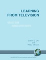 Cover: Learning from Television - Information Age Publishing