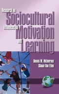 Cover: Research on Sociocultural Influences on Motivation and Learning - Information Age Publishing