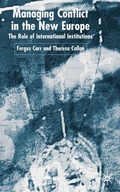 Cover: Managing Conflict in the New Europe - Palgrave Macmillan