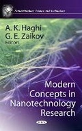 Cover: Modern Concepts in Nanotechnology Research - Nova Science Publishers Inc