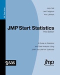 Cover: JMP(R) Start Statistics - SAS Publishing