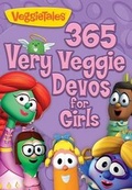 Cover: 365 Very Veggie Devos for Girls - Deluxe Edition Padded Hardcover - Worthy Inspired