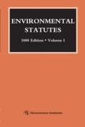 Abbildung von: Environmental Statutes - Government Institutes