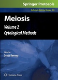 Cover: Meiosis - Humana Press Inc.